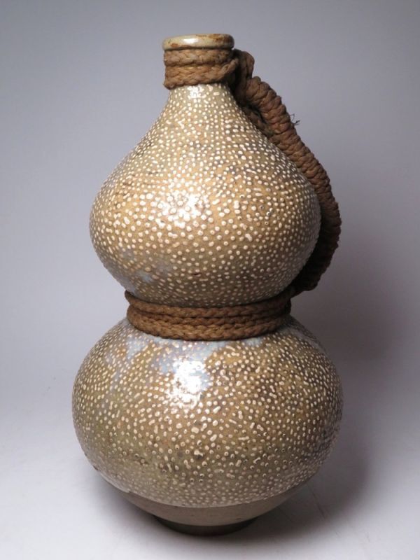 【12210】江戸期 酒器道具 相馬焼 瓢箪 徳利(初品・買取品)拍卖