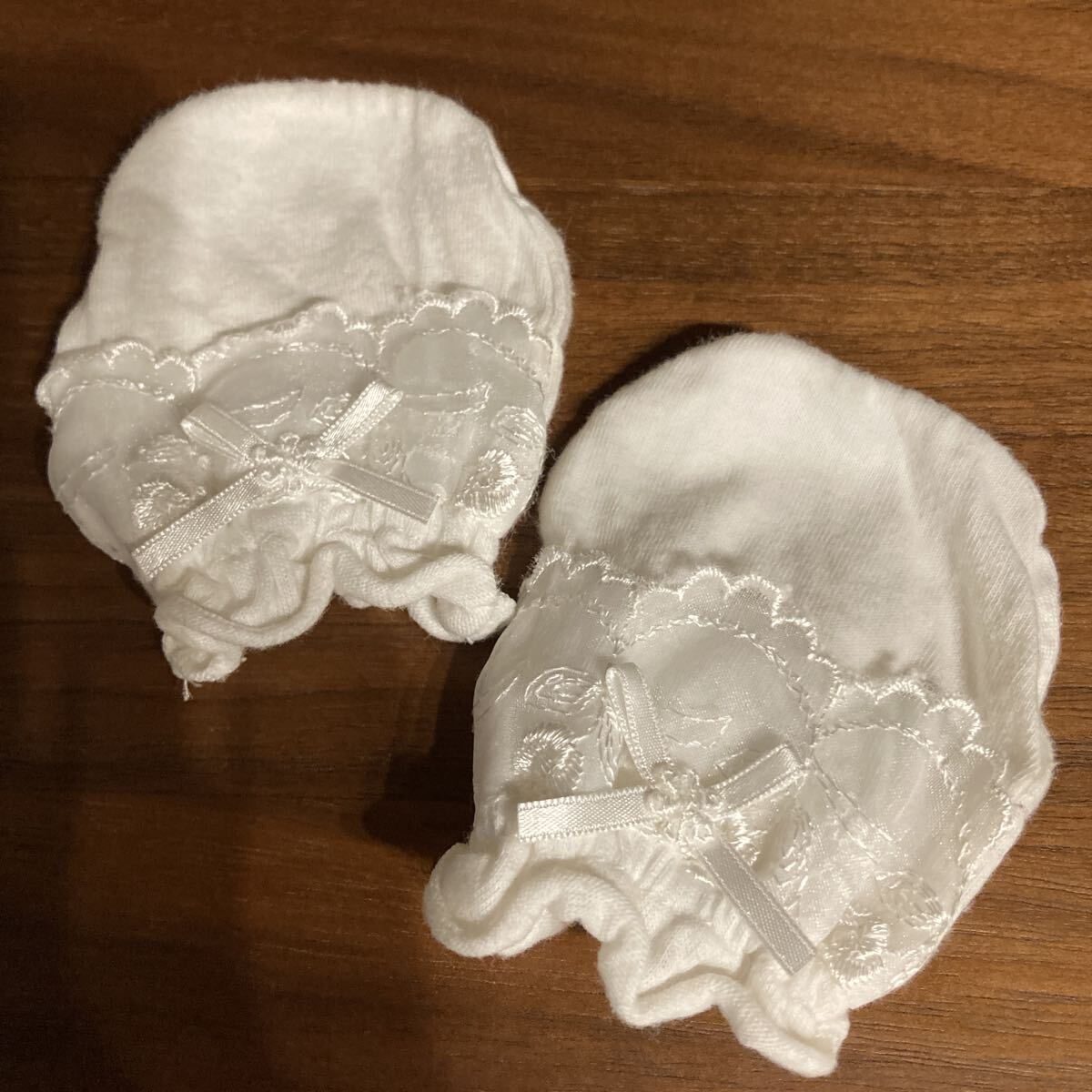 未使用に近い 東京エンゼル セレモニーミトン セレモニーウエア セレモニードレス ミトン 手袋 ベビー用品 ベビーウエア 拍卖