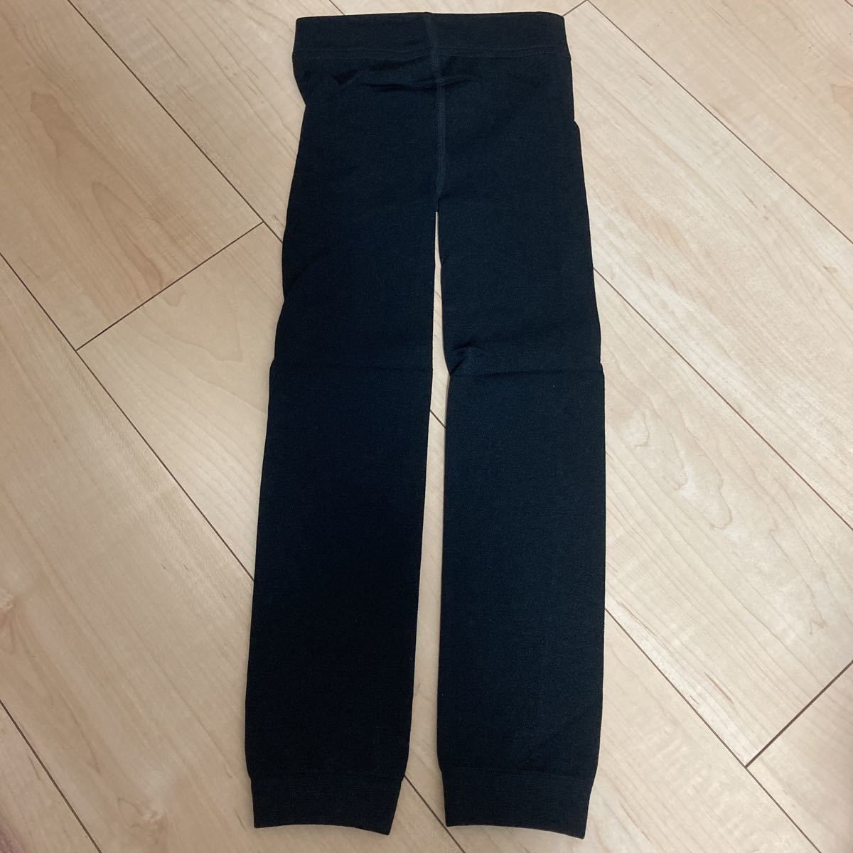 新品 裏起毛レギンス ブラック 110-120cm タイツ 子供 キッズ ヒートテック拍卖
