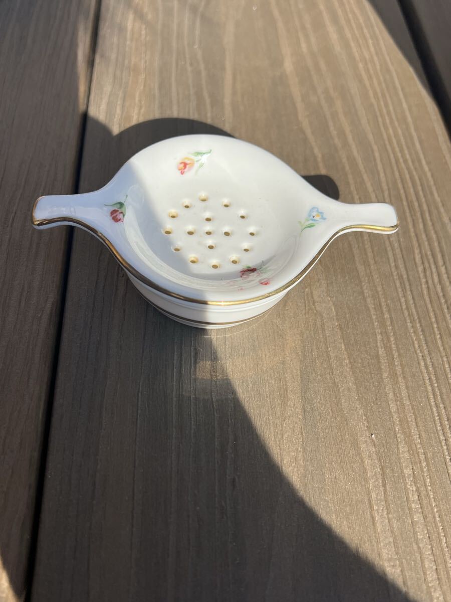 LAWLEYS TEA ロウレイズティー クリーマー 茶こし ヒビあり拍卖