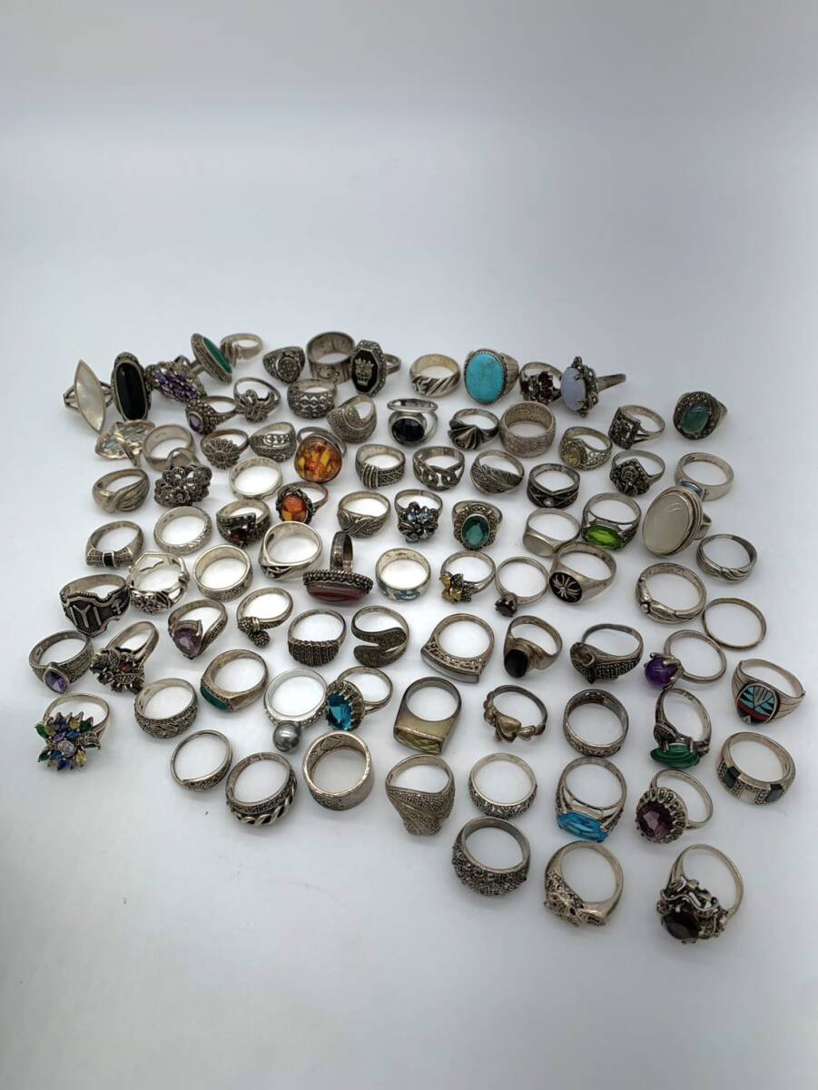 【大量】シルバー 925 リング Silver おまとめ SV 純銀 約597g拍卖