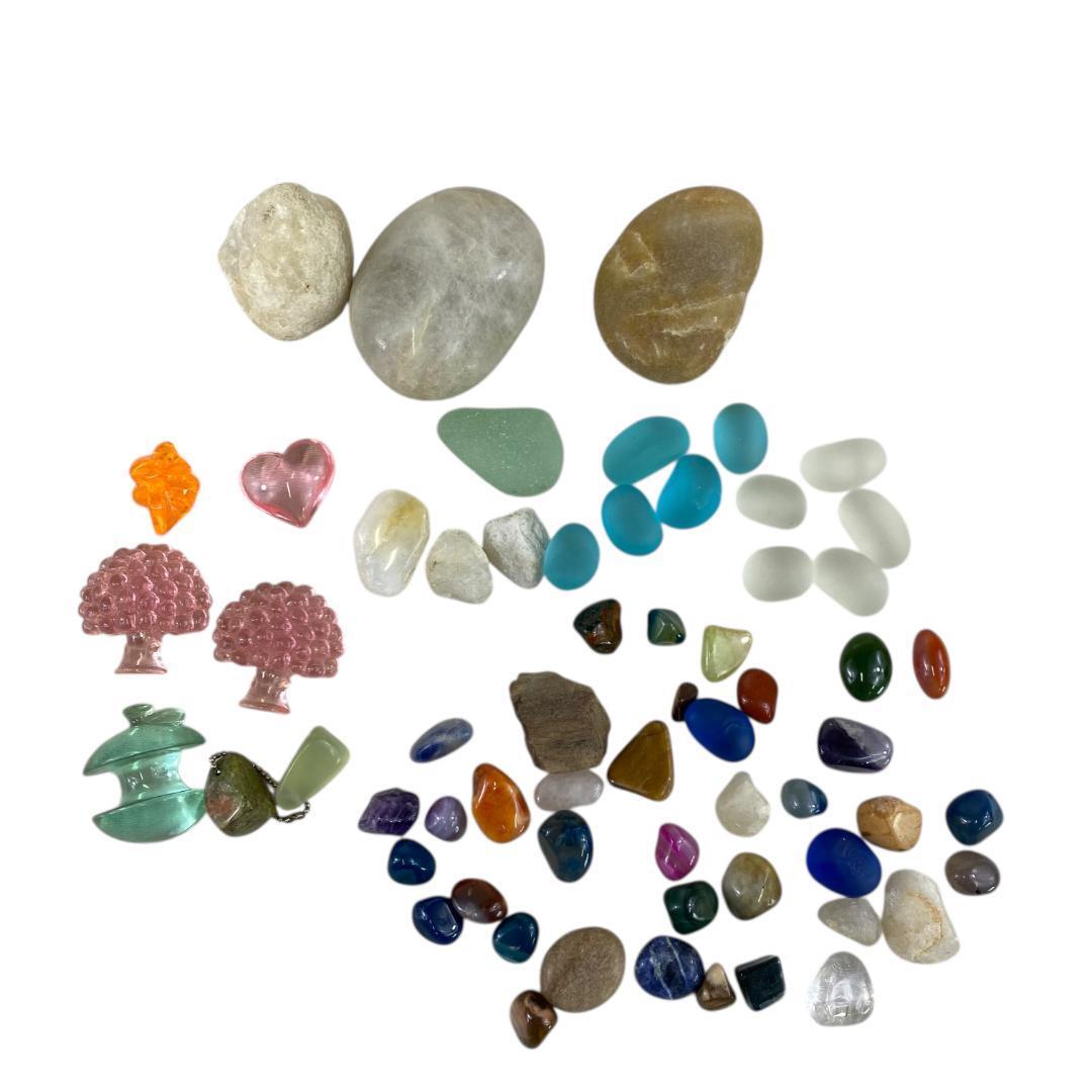 yx78 石 人工石 色石 ガラス アクリルストーン ハンドメイド まとめ売り拍卖