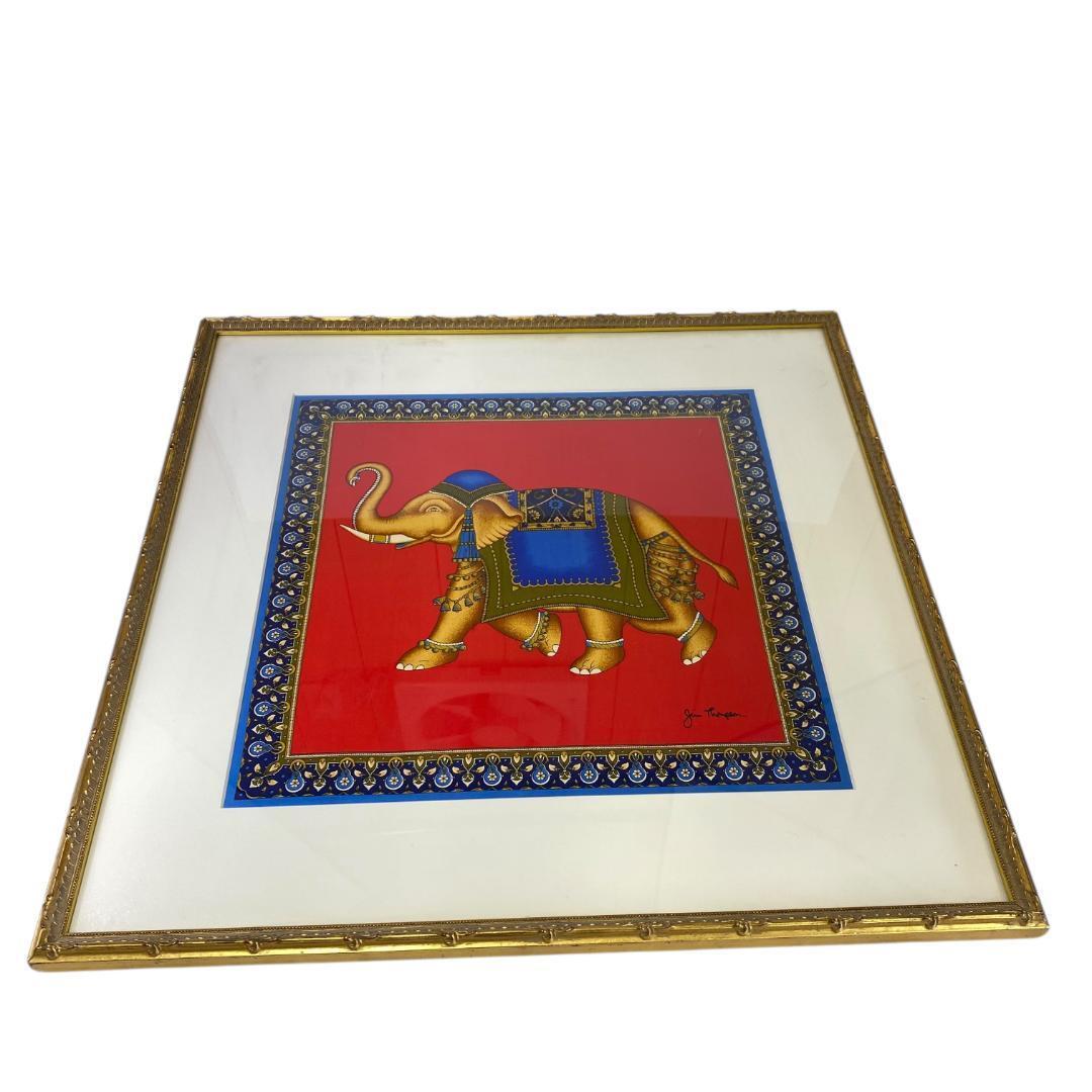 yy29 ジム・トンプソン フレーム タイシルクスカーフ 大判ハンカチ拍卖