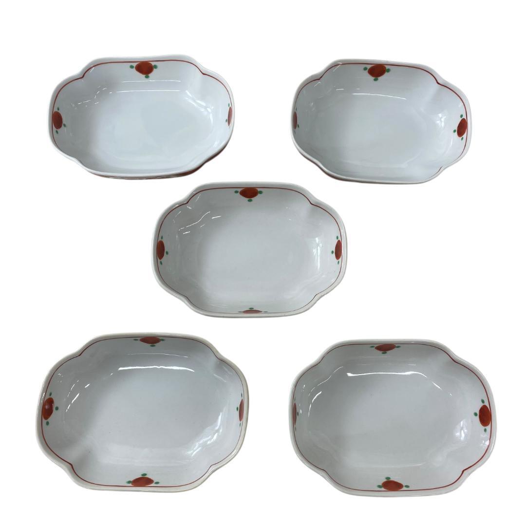 yy56 たち吉 花まどり 煮物鉢 5皿セット拍卖