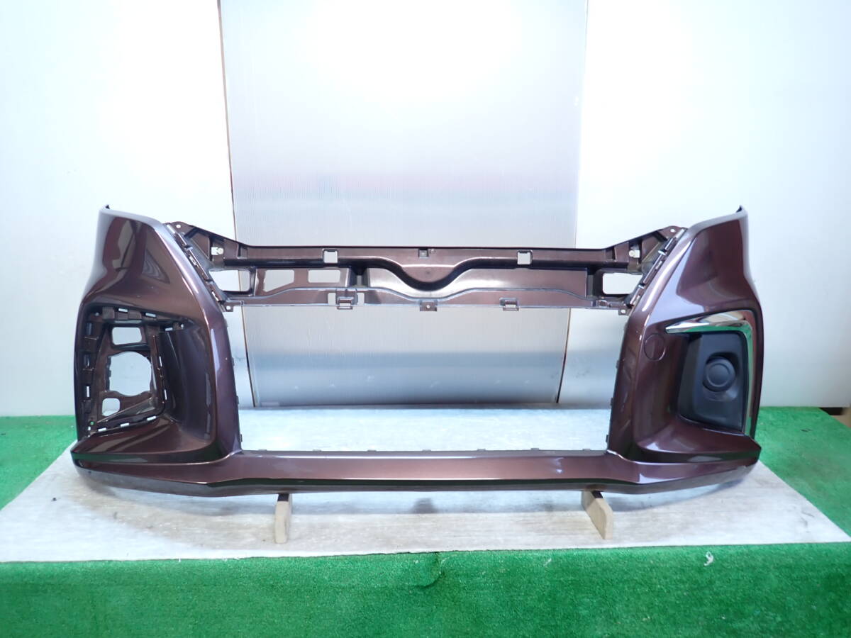 MA27S/MA36S ソリオ SZ 純正 フロントバンパー ZVS クラッシーブラウンメタリック 71711-83S0 【25-1468】拍卖