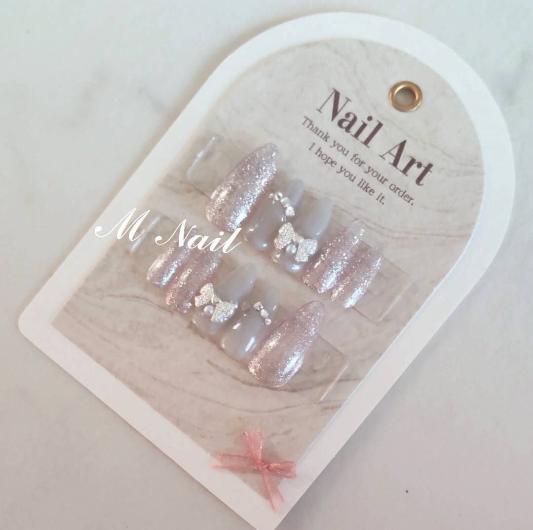 ジェルネイルチップ* 現品 クリスマス拍卖