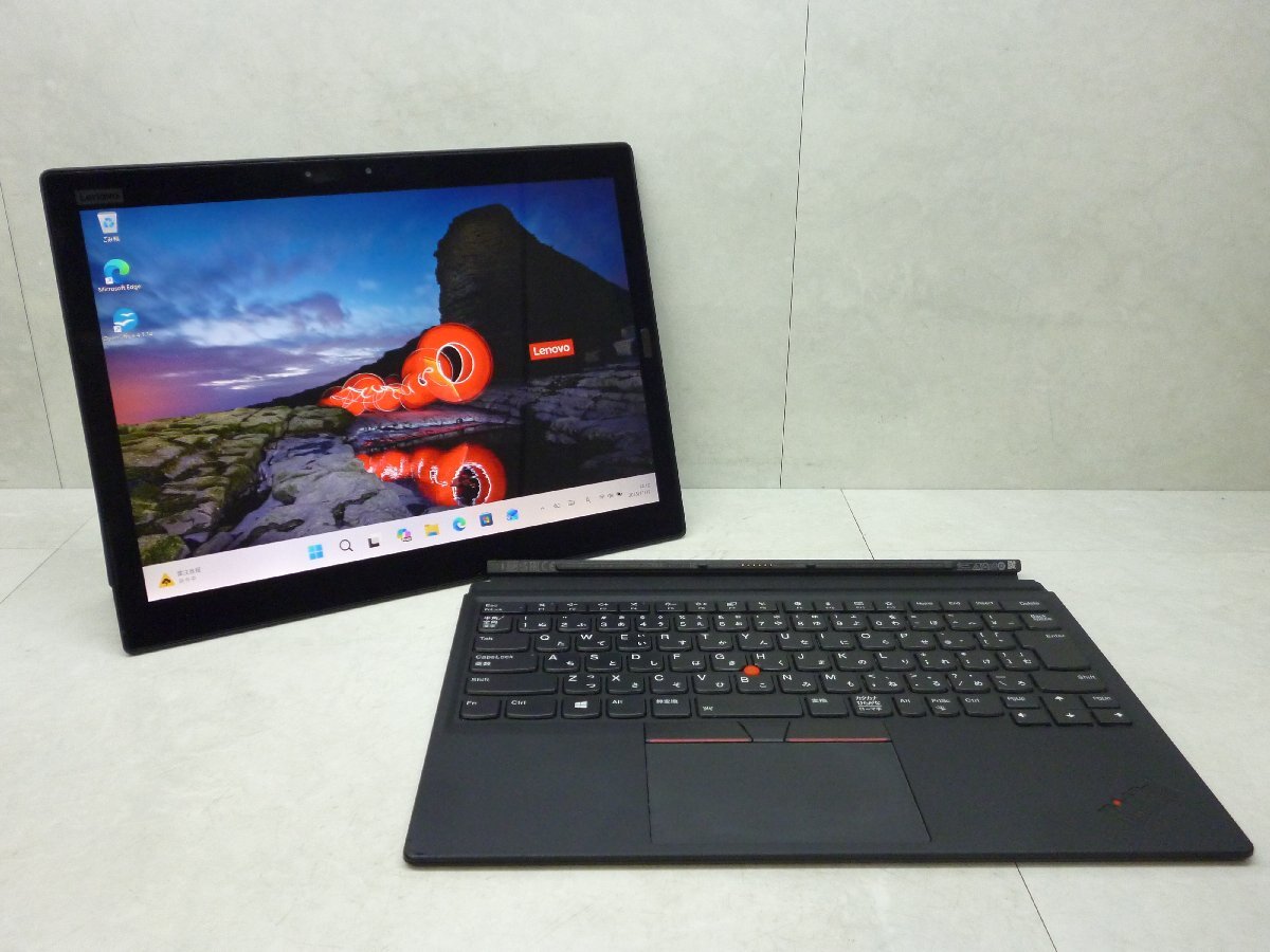 ☆1円☆第8世代☆Thinkpad X1 Tablet Gen 3☆Core i5 1.60GHz/8GB/SSD256GB/高解像度3000×2000/タッチ/無線/WWAN/カメラ/Office/難有り☆拍卖