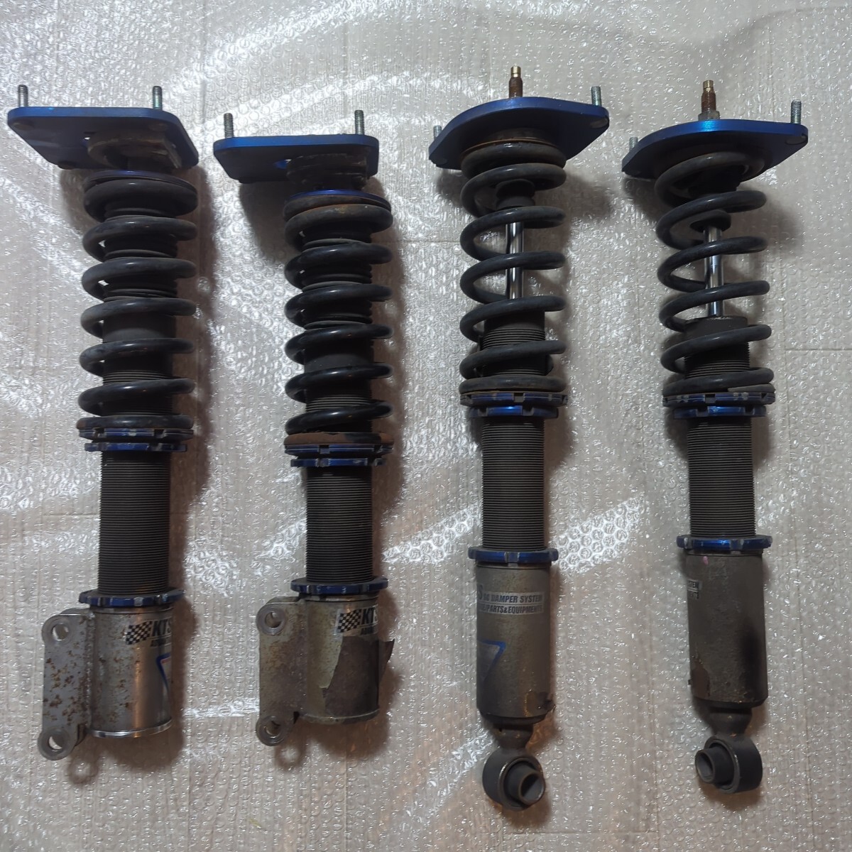 FC3S 車高調 KTS SC DAMPER SYSTEM サスペンション マツダ サバンナRX-7 ジャンク拍卖