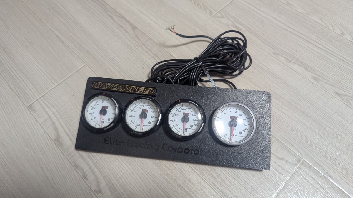 追加メーター 油圧 油温 水温 排気温 詳細不明 FC3S ジャンク拍卖