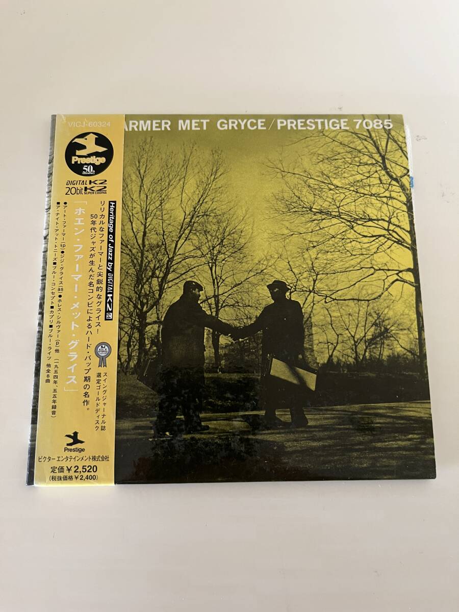 【CD】【'99 帯付国内盤 紙ジャケ】ART FARMER, GIGI GRYCE / WHEN FARMER MET GRYCE拍卖