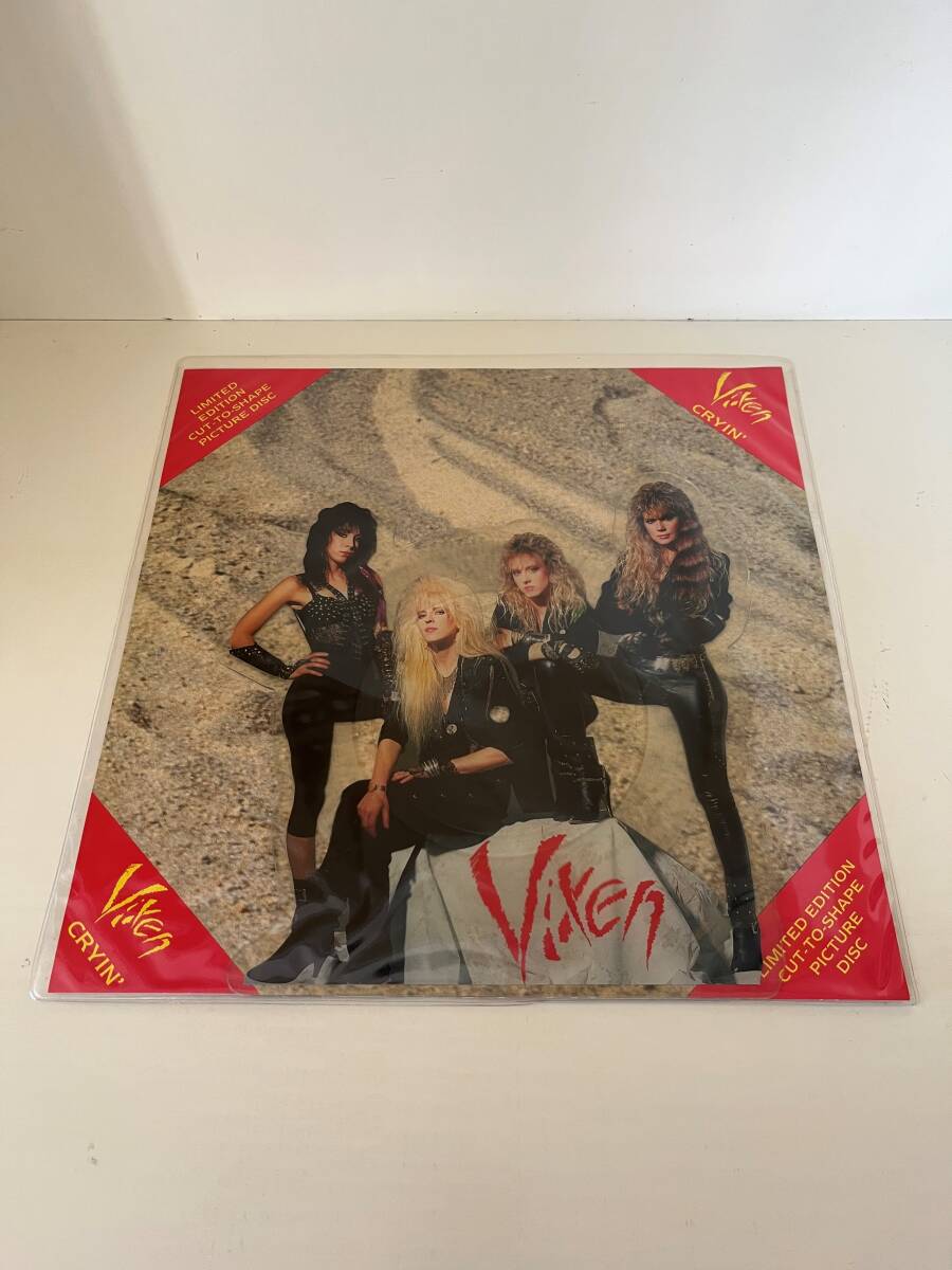 【7インチ】【'88 UK Original】【SHAPED PICTURE VINYL】VIXEN / CRYIN'拍卖