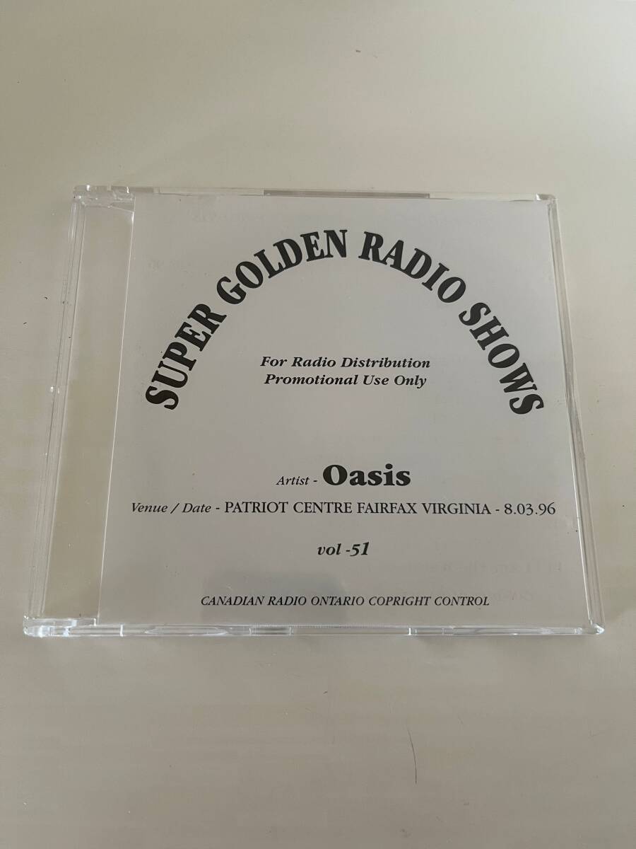 【CD】【'96 CANADA盤】【激レア! ラジオ放送用PROMO】OASIS / SUPER GOLDEN RADIO SHOWS拍卖