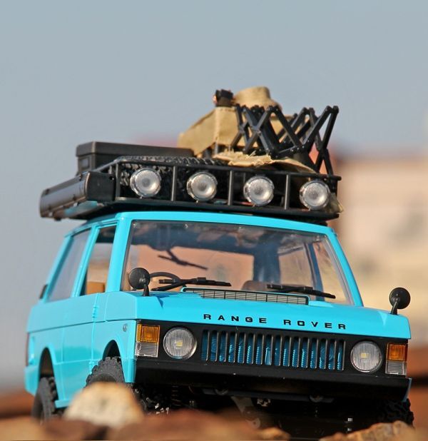 【1970 初代レンジローバー】MN MODEL MN-168 1/12 2.4GHz 4WD RTR RANGE ROVER 青 ☆クロカン SUV クローラーラジコン ◎技適認証済み拍卖