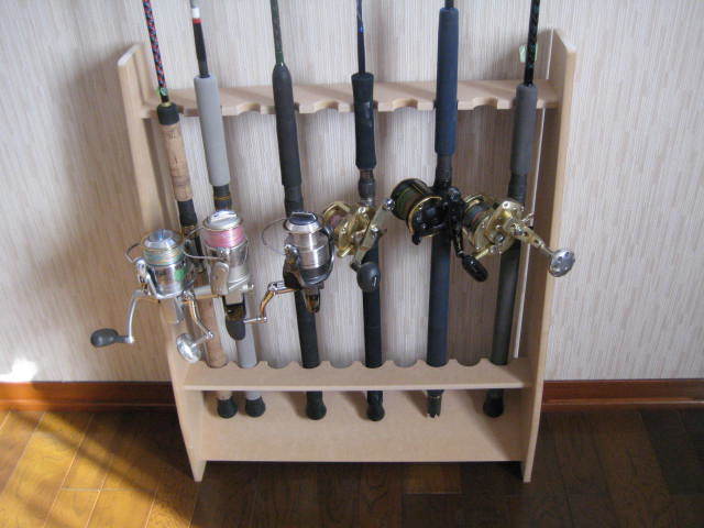 新品★ ロング・ロッドスタンド10本掛 ★ラック拍卖