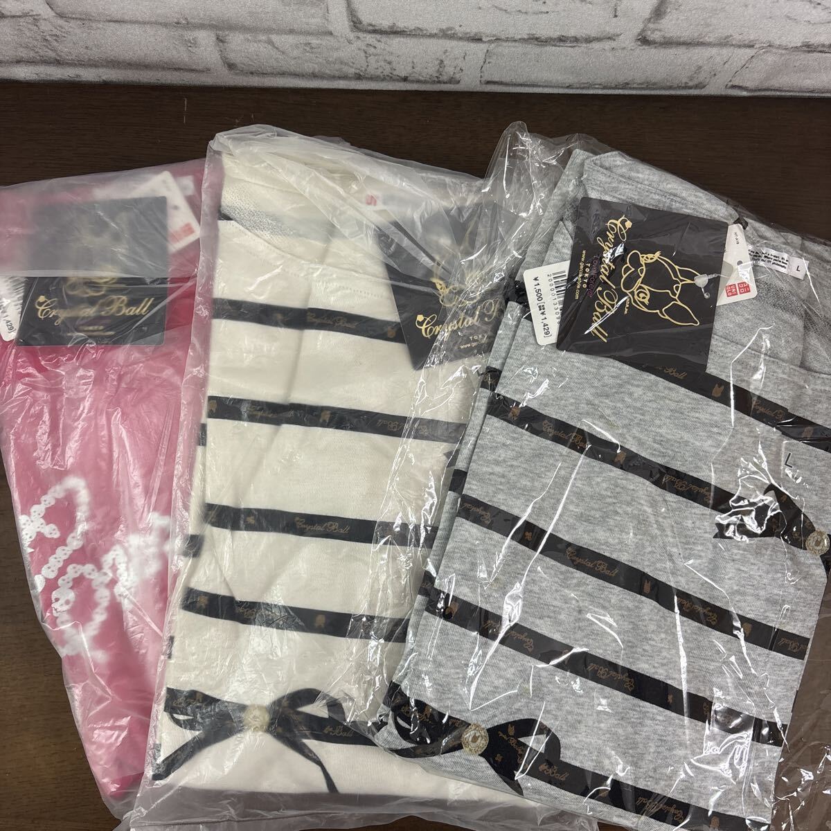 ユニクロ レディース Tシャツ 3点まとめ売り【TK-1215】拍卖