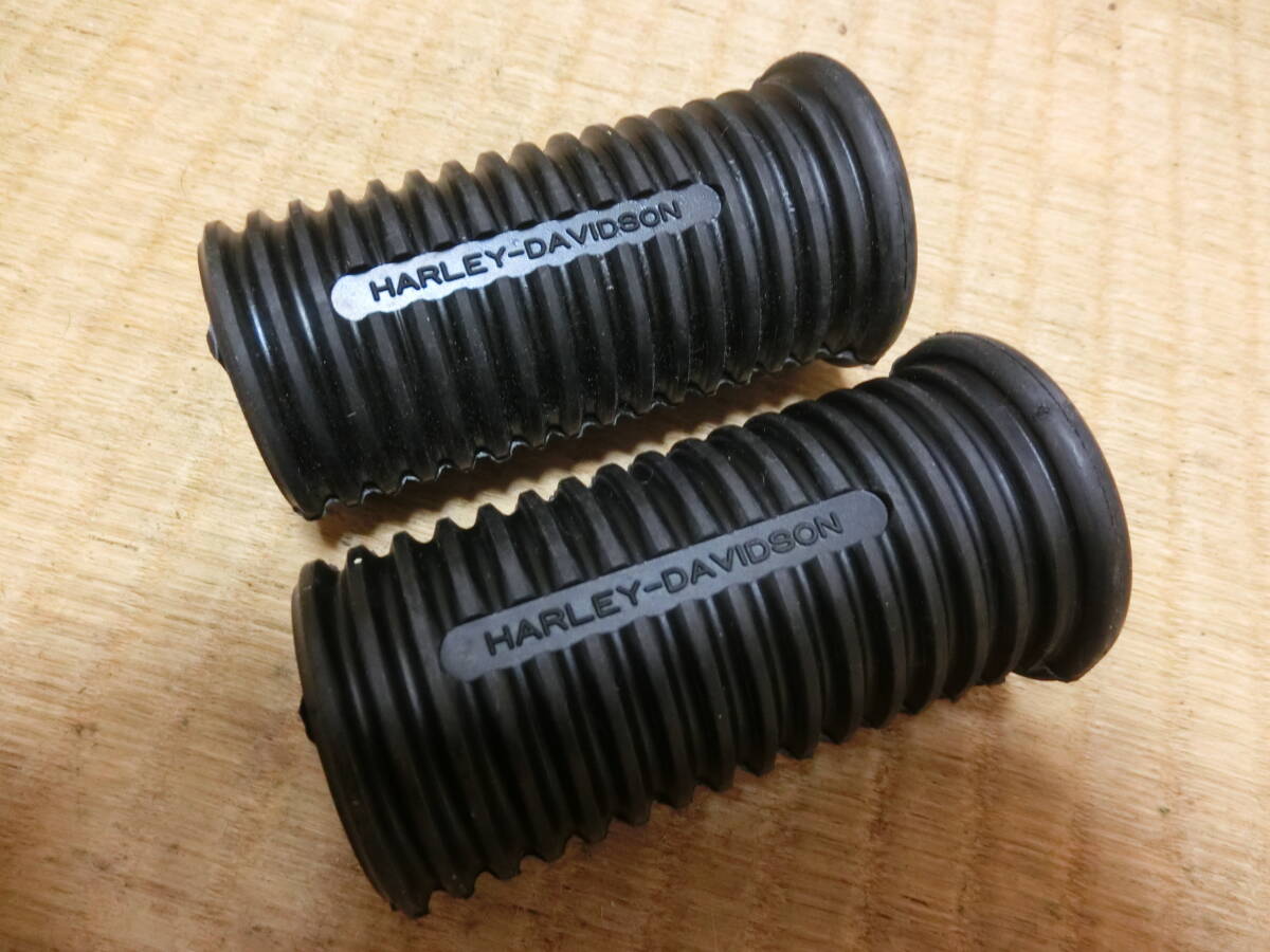 ビンテージ ハーレー 純正 太ペグ ゴム ラバー ショベル スポーツスター ナックル パン エボ アイアン チョッパー FXS FXE FL FXR 拍卖