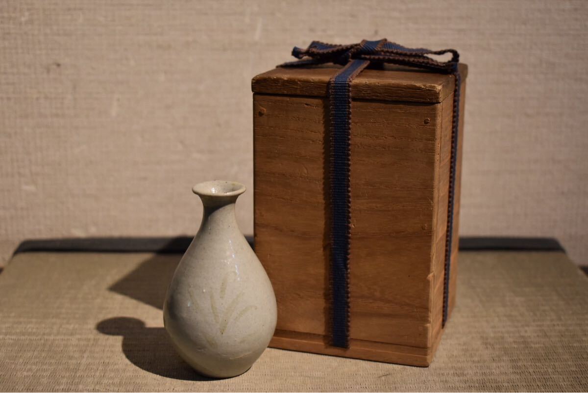 【GE】Y1202◆李朝・高麗コレクター放出品◆時代 李朝徳利/中国古玩 朝鮮美術 酒器 骨董品 時代品 美術品 古美術品 韓国 oy拍卖