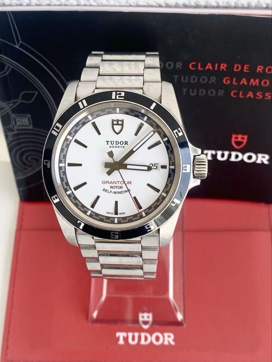 TUDOR チュードル チューダー grantour date グランツアーデイト 20500N Men’s メンズ Geneve watch 腕時計 AT 自動巻 42mm SS 稼働中拍卖