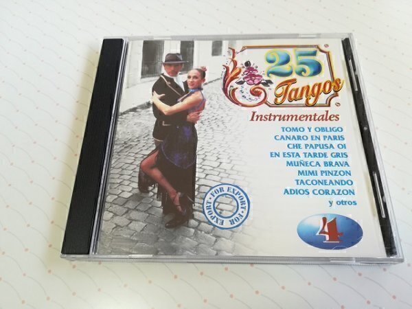 25 TANGOS INSTRUMENTALES Volume 4 V.A. 輸入盤 CD 97年盤 4-0130拍卖