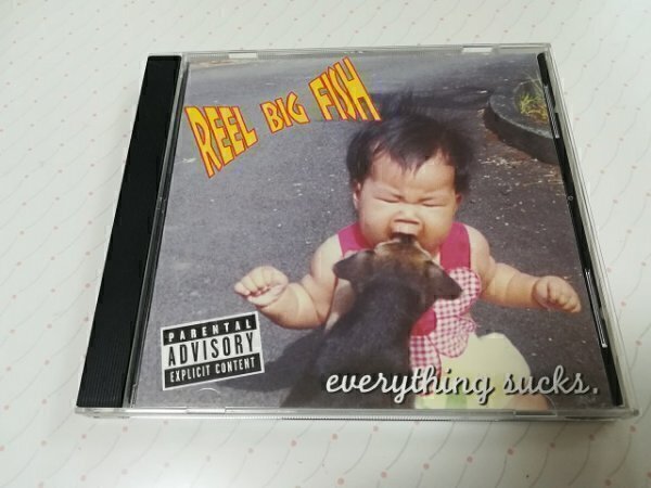 REEL BIG FISH リール・ビッグ・フィッシュ - EVERYTHING SUCKS US盤 CD 99年盤 4-0429拍卖
