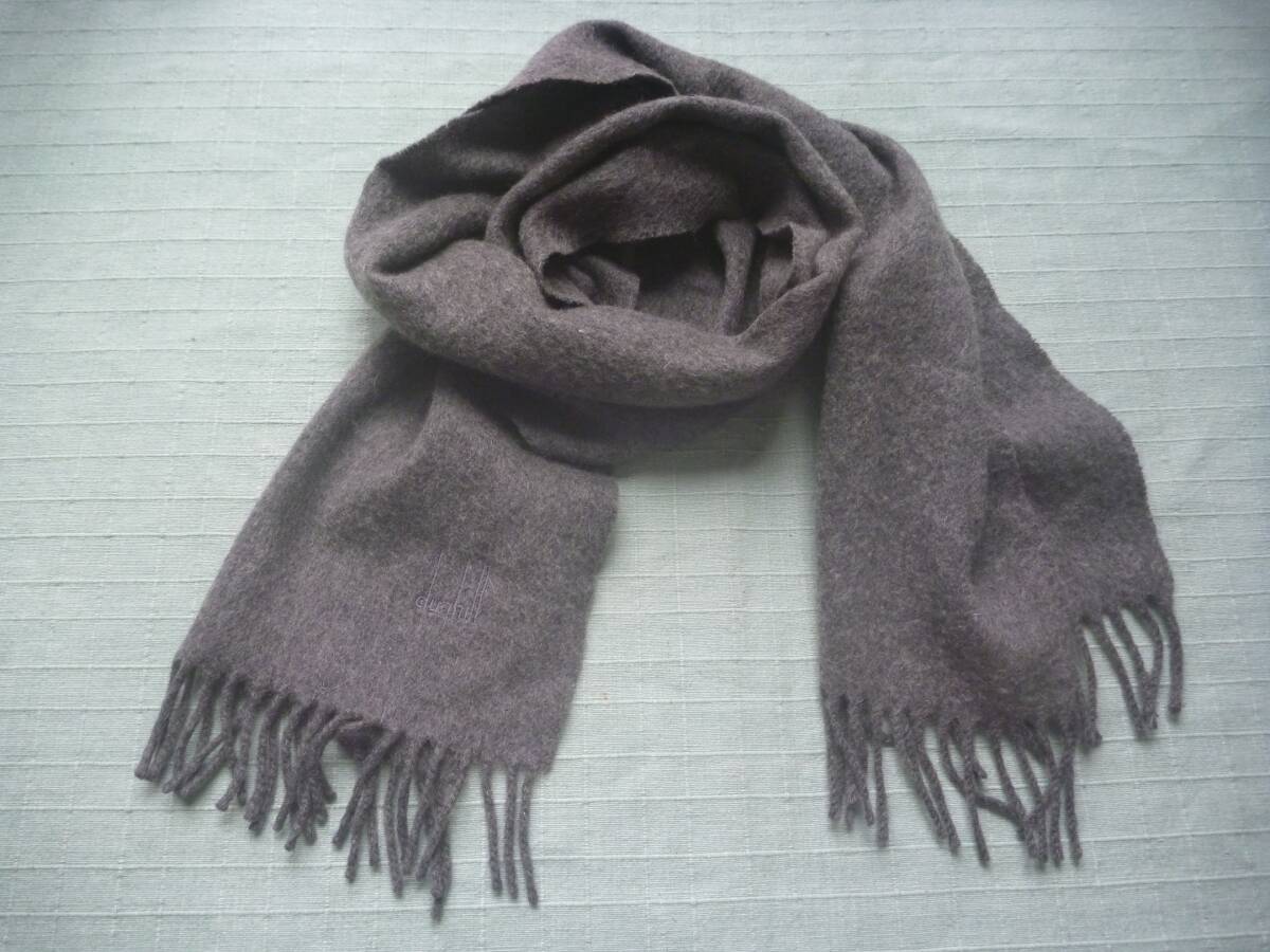 ■ ダンヒル マフラー カシミヤ MADE IN SCOTLAND拍卖