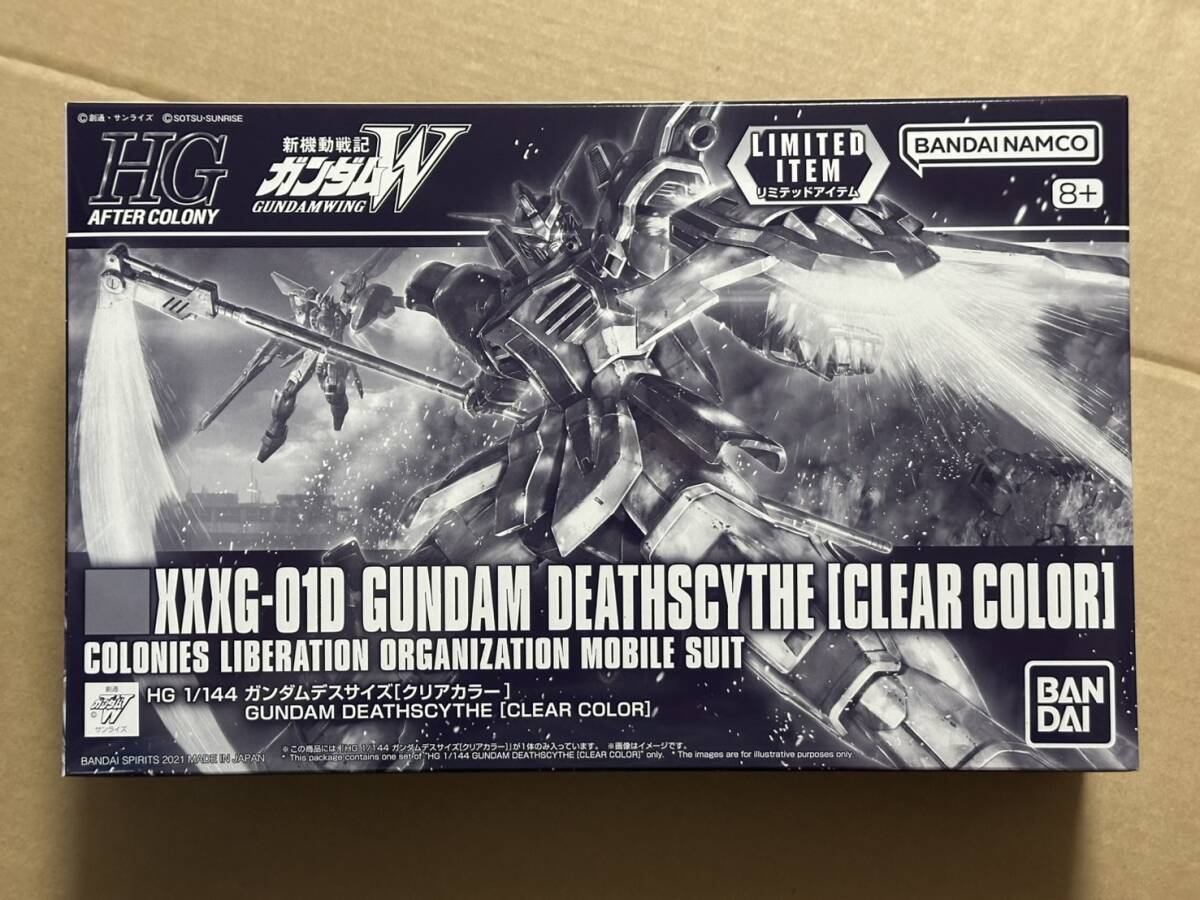 HG 1/144 ガンダムデスサイズ クリアカラー 新品未開封品 イベント限定品 新機動戦記ガンダムW ガンプラ バンダイスピリッツ ハイグレード拍卖