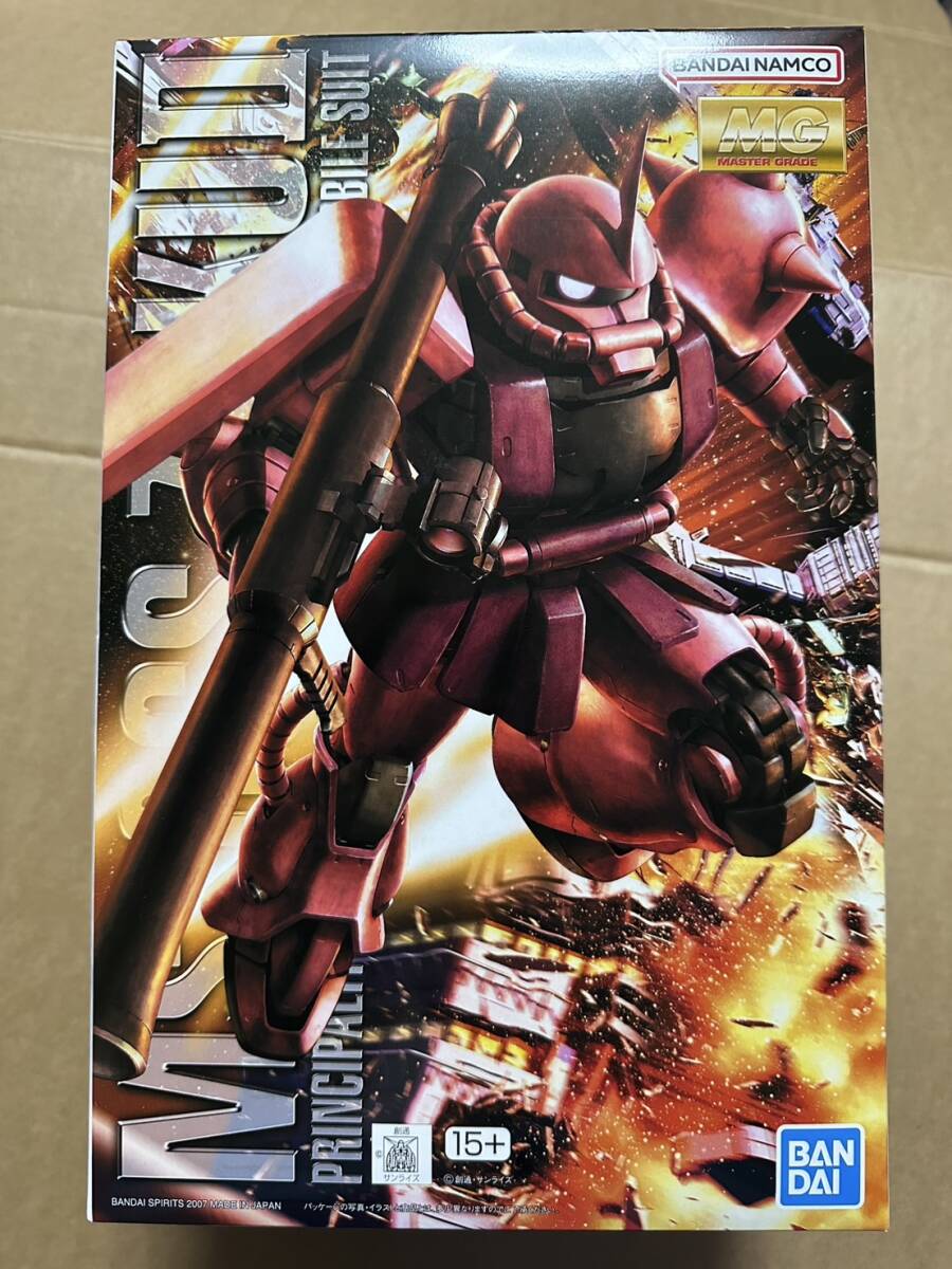 MG 1/100 MS-06S シャア専用ザク Ver.2.0 新品未開封品 機動戦士ガンダム ガンプラ バンダイスピリッツ マスターグレード シャア専用ザクⅡ拍卖