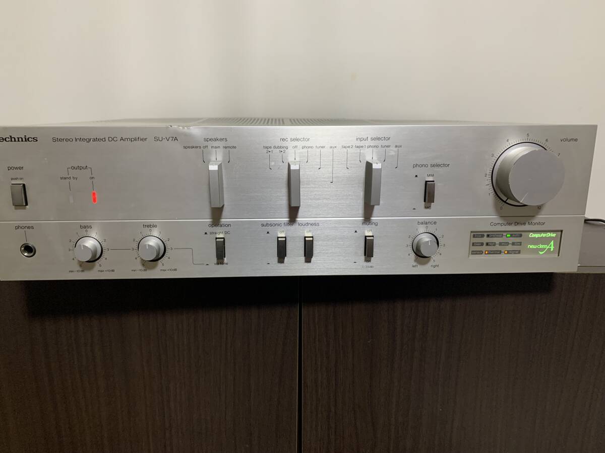 テクニクス SU-V7A 動作整備品凹み傷有り拍卖