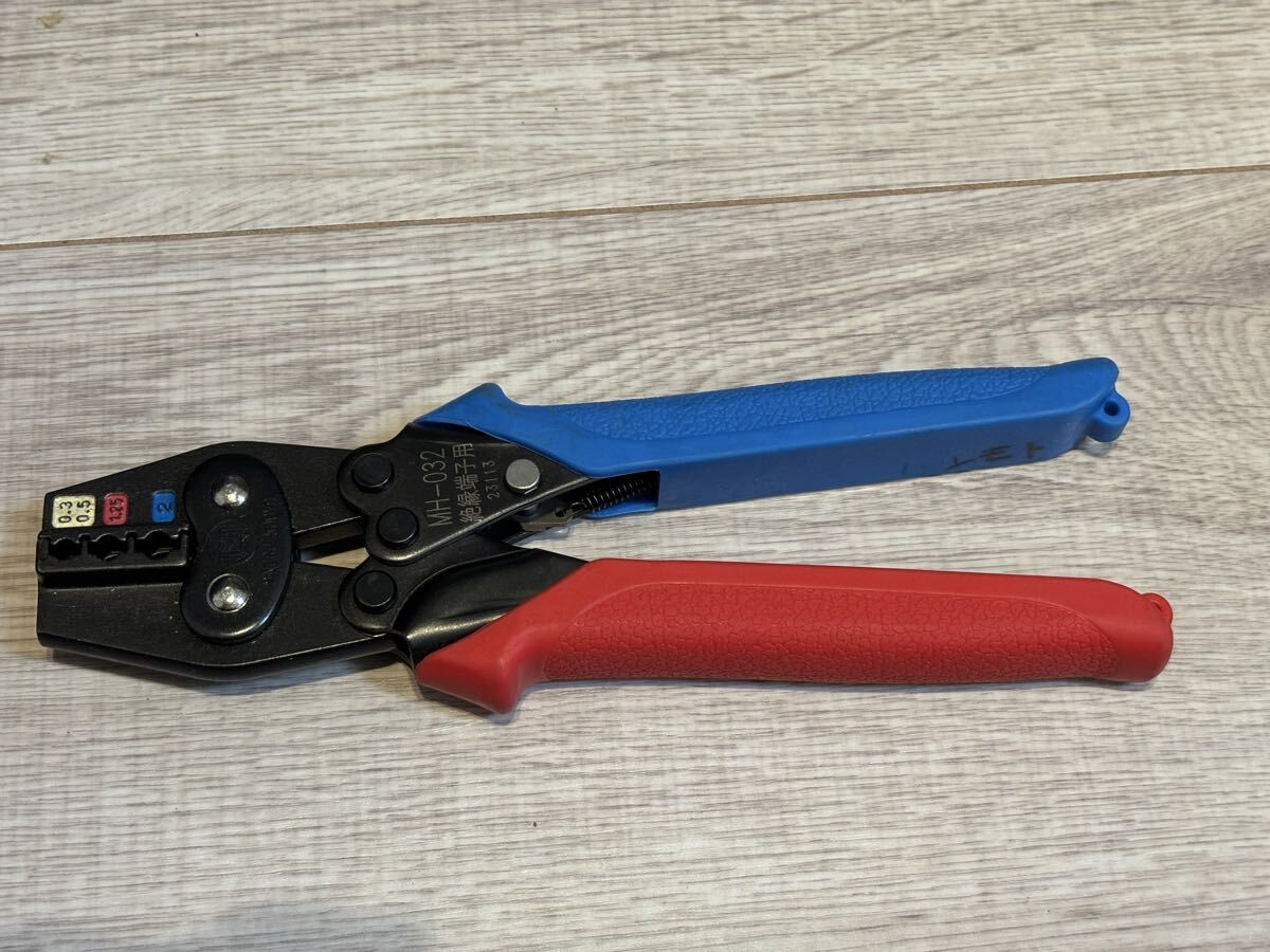 圧着工具 MARVEL マーベル MH-032 ハンドプレス 圧着ペンチ拍卖