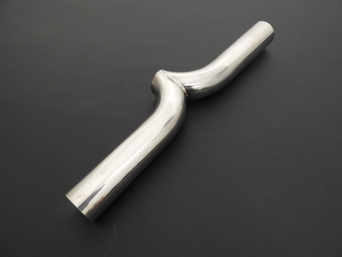 分岐パイプ ステンレス 50.8Φ 180° ワンオフ DIY カーパーツ拍卖
