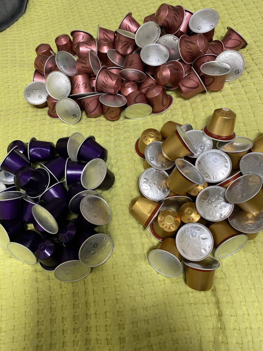 ネスプレッソ Nespresso コーヒー カプセル 3フレーバー 計114個拍卖