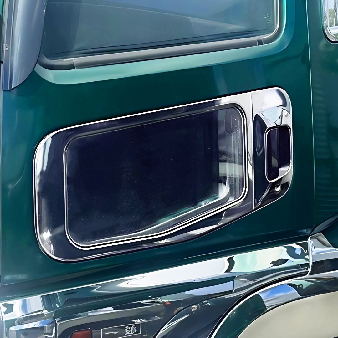 三菱ふそう スーパーグレート NEW 17 07スーパーグレート ドア ハンドルカバー メッキ 安全窓 トラック ナビウィンドウ サイドプロテクター拍卖