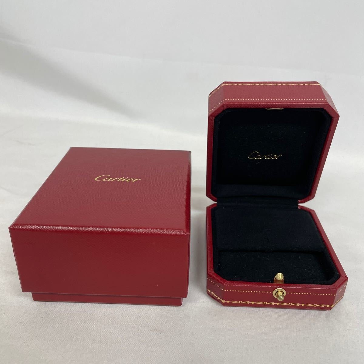 Cartier カルティエ BOX ジュエリーケース チャーム用 ペンダントベッド用 空箱 BOX 小物用 0209 【中古】拍卖
