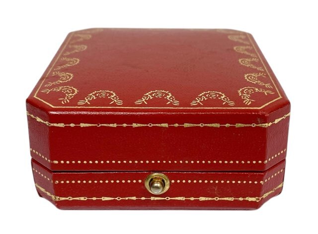 カルティエ イヤリング用 ピアス用 ネックレス用 ケース 箱 ジュエリーケース Cartier 空箱 BOX 【中古】拍卖
