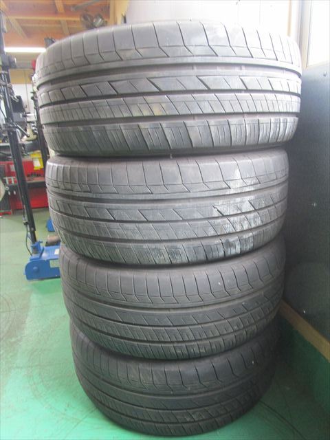 送料無料 235/50R18 TOYO TRANPATH LU2 2024年製 4本セット 5~7mmぐらい アルファード用拍卖