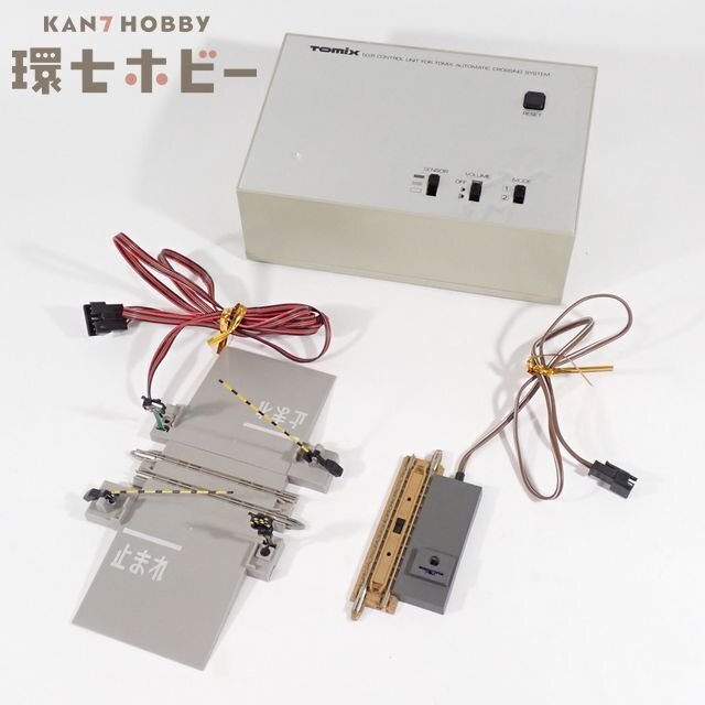 0WS14◆Nゲージ TOMIX 5031 コントロールユニット 踏切 動作未確認 破損有 ジャンク/鉄道模型 線路 レール 送:60拍卖