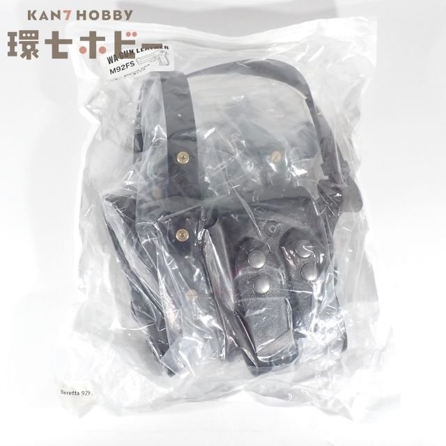 2WS46◆未使用? WA ウエスタンアームズ ガンレザー M92FS ショルダー ホルスター 未検品現状/ホルダー ガスガン 送:80拍卖