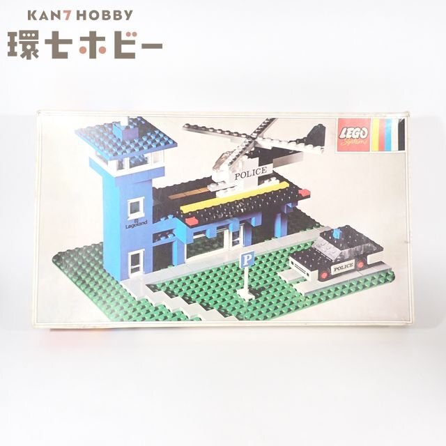 1QW223◆当時物 LEGO レゴ 354 警察署 未検品現状 ジャンク/ブロック 初期 最初期 3桁 オールド ビンテージ 昭和レトロ 送:60拍卖