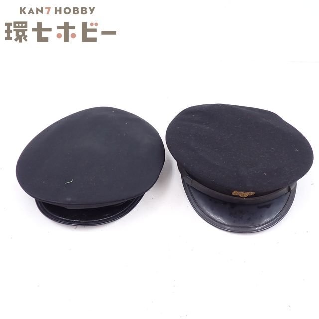 MM8◆当時物 日本国有鉄道 国鉄 乗務員 制帽 まとめ 現状/昭和レトロ 鉄道グッズ 制服 廃品 実使用 送:-/80拍卖