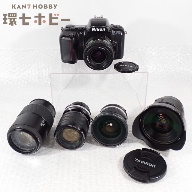 WS17◆カメラ レンズ まとめ 未検品現状/Nikon ニコン F-601 フィルムカメラ タムロン SP AF 20-40mm ミノルタ 100-300 18mm 1:3.5 送:80拍卖