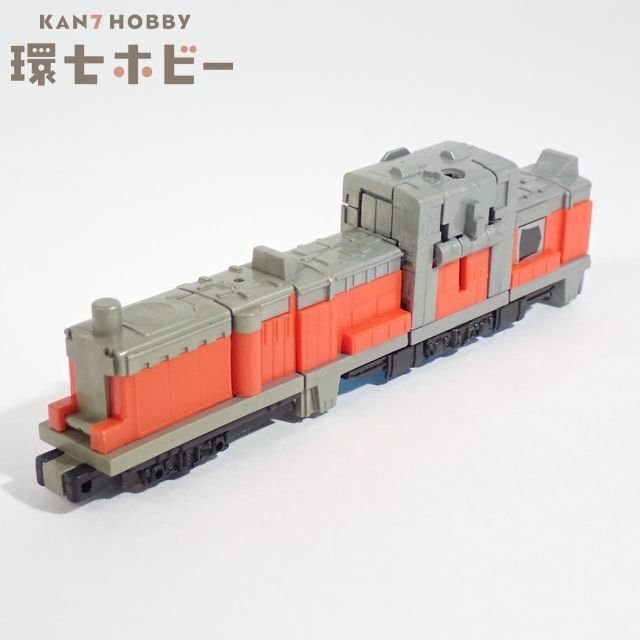 3WS58◆当時物 旧タカラ トランスフォーマー サイバトロン C-130 トレインボット 重機動戦闘員 カエン 未検品現状/TF G1 送:60拍卖