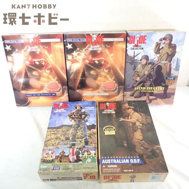 0QT48◆未開封 ハズブロ G.I.JOE GIジョー 1/6 アクションドール まとめ/U.Sアーミーコールドウェザー オーストラリア国防軍/他 送:140拍卖