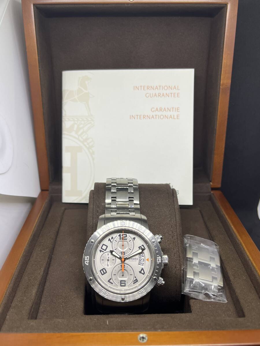 HERMES エルメス クリッパーダイバークロノ CP2.941 オーバーホール歴あり拍卖