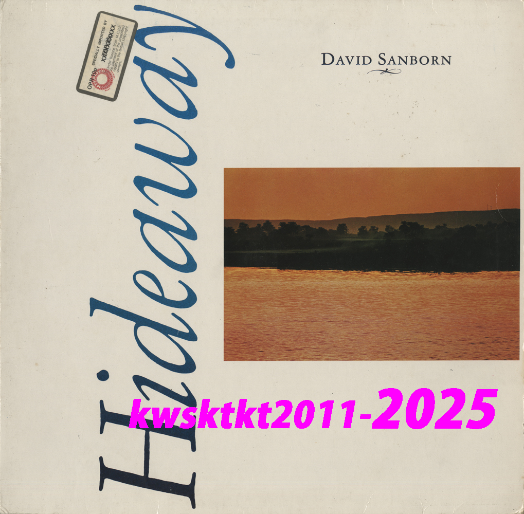 BSK-3379★David Sanborn Hideaway拍卖