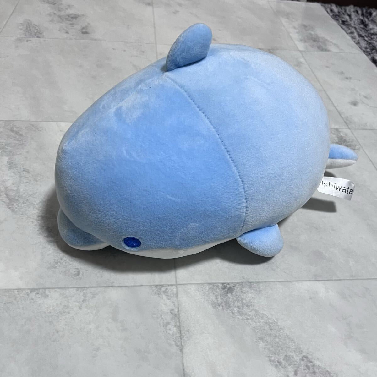 ISHIWATA 大洗水族館 アクアランド モチモチ イルカ ぬいぐるみ ブルー拍卖