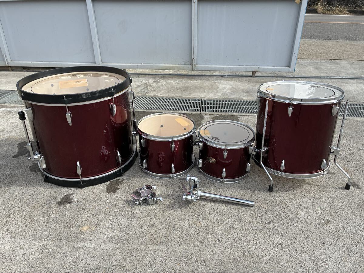 動作未確認 ★ ジャンク ドラム ドラムセット YAMAHA TAMA タマ imperialstar ヤマハ remo pinstripe bass drum u.s.a 11499y拍卖