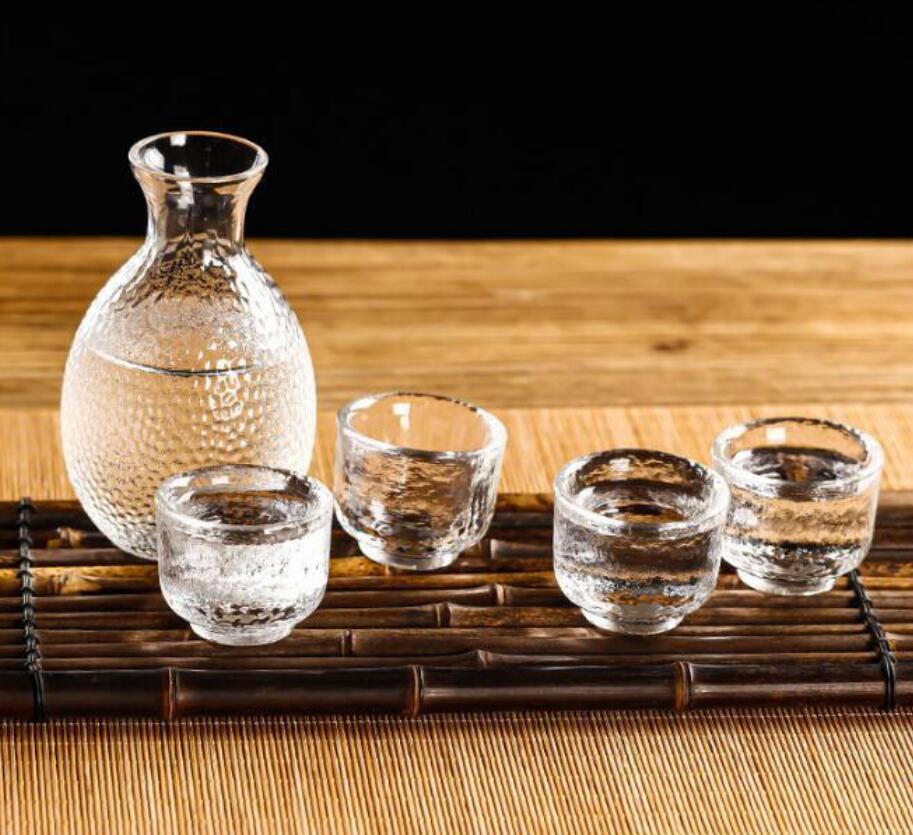 人気推薦 / 新品 おちょこセット ガラス 酒口 とっくり ぐいみ 冷酒 コップ ワイン ボトル ギフト 食器 / 拍卖