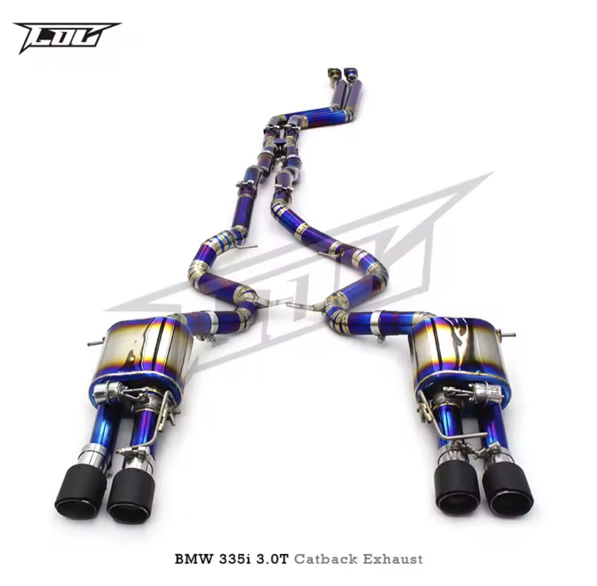 ★C.O.C★ チタン BMW E90 E92 E93 335i 可変バルブ マフラー N54 N55 カスタム エアロ パーツ 中間 パイプ センターパイプ M3 拍卖