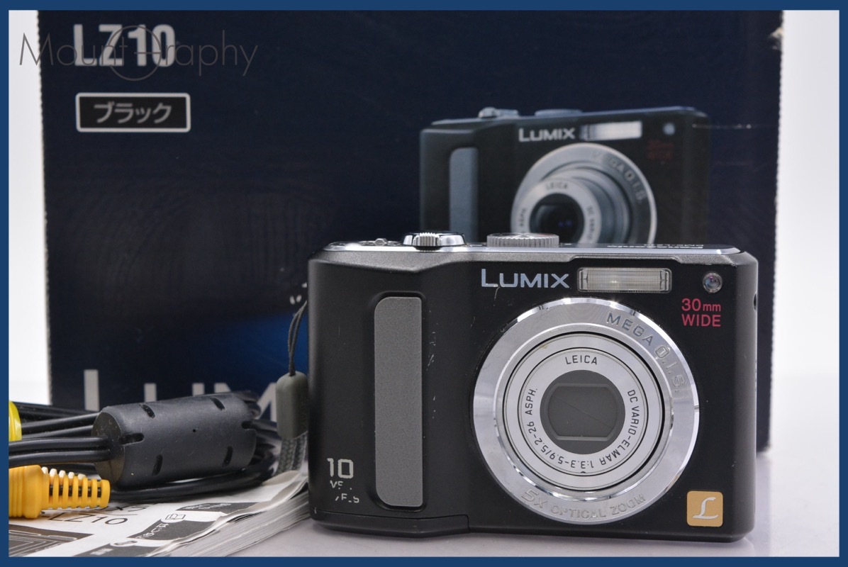 ★極上美品★ パナソニック Panasonic LUMIX DMC-LZ10 5x 単三電池仕様 元箱、取扱説明書付属 ★完動★同梱可 #mj4682拍卖