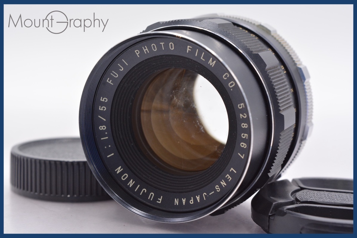★実用美品★ 富士フィルム FUJIFILM FUJINON 55mm F1.8 前後キャップ付 M42用 ★完動★同梱可 #am999拍卖